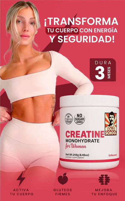 Creatina Monohidratada Pro old school (IMPORTADA)